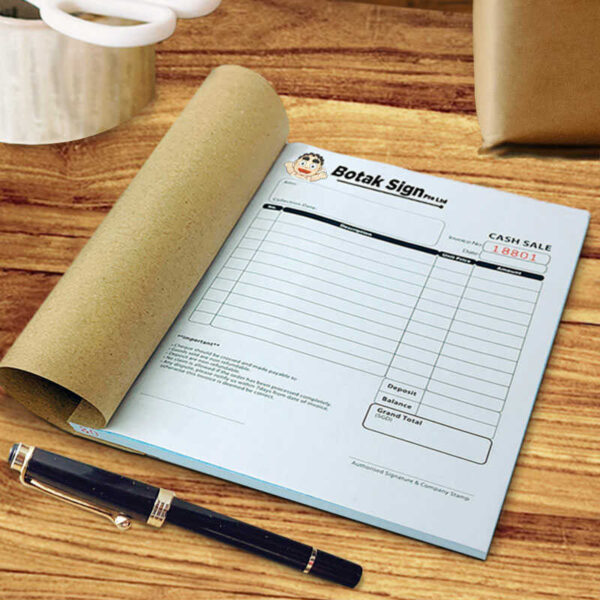 bill books / invoice